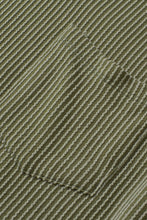 Load image into Gallery viewer, Laurel Green Twist Short Sleeve Corded V Neck Top