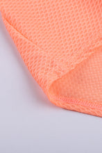 Load image into Gallery viewer, Orange Printed Splicing Racerback Tankini