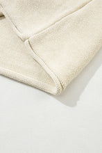 Load image into Gallery viewer, Oatmeal Solid Color Cap Sleeve Knitted Sweater