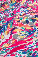 Load image into Gallery viewer, Rose Floral Print Tank Top with Ruffles