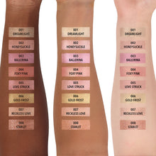 Load image into Gallery viewer, Get ready to experience the ultimate blend of radiance and innovation with our latest Dreamlight Highlighter Collection! This one-of-a-kind diamond dust highlighter delivers a subtle sparkle to illuminate your face and body. With each application, you'll exude confidence and glamour, making a statement and shining like a star! The best price, deal and quality w/ Bonitawholesale.com