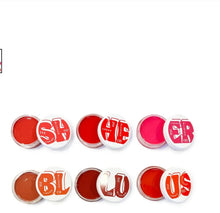 Load image into Gallery viewer, Enhance your natural beauty with ROMANTIC BEAUTY's versatile CREAM BLUSHER. This multi-purpose product can be used on cheeks, lips, and eyes for a radiant and long-lasting flush of color. With 24 shades to choose from, you can create endless looks for any occasion. Elevate your makeup game with ROMANTIC BEAUTY. the best price and deal w/ bonitawholesale.com