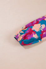 Load image into Gallery viewer, Multicolour Floral Print Square Neck Ruffled High Waist Dress