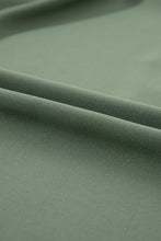 Cargar imagen en el visor de la galería, Mist Green Ruffle Sleeve V Neck Frilled Shift Dress