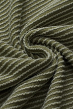 Load image into Gallery viewer, Laurel Green Twist Short Sleeve Corded V Neck Top