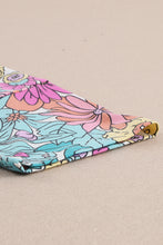 Cargar imagen en el visor de la galería, White Floral Print Patchwork Short Sleeve Top