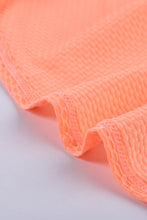 Load image into Gallery viewer, Orange Printed Splicing Racerback Tankini