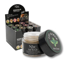 Load image into Gallery viewer, Flavors included: -mint -vanilla bean -strawberry sorbet -honey almond  Made from finely ground walnut shells, leaves skin soft and supple  Infused with vitamin E, shea butter, avocado, grape and jojoba oils to nourish and protect. The best price and deal w/ Bonitawholesale.com