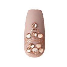 Load image into Gallery viewer, Masterpiece, One of a Kind Luxe Mani Long Length Premium Acrylic Face Nails 30 False Nails Including 12 Accent Nails. The best price , deal and quality w/ Bonitawholesale.com