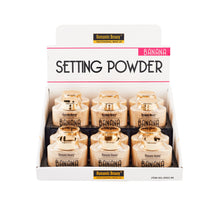 Load image into Gallery viewer, Romantic Beauty- F0903 : Banana Setting Powder 1 DZ DESCRIPTION Become a “baking” expert without stepping foot in the kitchen! Use our light-weight loose banana powder formula to set your foundation in place, minimize pores and fine lines, and “bake” a flawless airbrush finish. Romantic Beauty’s banana powder helps with oil-control and mattifies your face for a long-lasting porcelain-skin complexion. The best price and deal w/ Bonitawholesale.com !!!