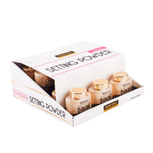 Load image into Gallery viewer, Romantic Beauty- F0903 : Banana Setting Powder 1 DZ DESCRIPTION Become a “baking” expert without stepping foot in the kitchen! Use our light-weight loose banana powder formula to set your foundation in place, minimize pores and fine lines, and “bake” a flawless airbrush finish. Romantic Beauty’s banana powder helps with oil-control and mattifies your face for a long-lasting porcelain-skin complexion. The best price and deal w/ Bonitawholesale.com !!!