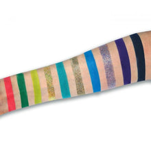 Cargar imagen en el visor de la galería, -Summer is a state of mind with this next palette, Introducing “Beach Daze”! -Beach Daze is our brightest palette out of the bundle, with its eye catching colors of pinks, purples, blues, greens and iridescent pressed glitters! -This palette is small and compact in size, and also includes a small mirror perfect to take on the go! The best price and deal w/ Bonitawholesale.com