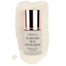 Cargar imagen en el visor de la galería, Beauty Creation : Flawless Stay Foundation More like skin, less like makeup. Formulated with soft blurring pigments, creating a comfortable medium to full coverage wear, and natural finish for oily to dry skin in a range of 24 shades. Best deal w/ Bonita wholesale !!!