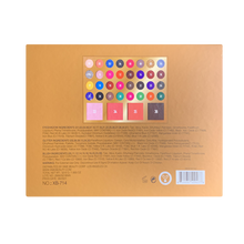 Load image into Gallery viewer, 32 shadow colors with highlighter, blush and contour colors to make your imagination run wild and free 32 Pigmented Colors for Eyes, Highlighter, Blusher & Bronzer Pigmented Colors, Long Lasting Matte, Shimmer & Glitter Colors for Eyes 4 Face powders. The best price and deal w/ Bonitawholesale.com