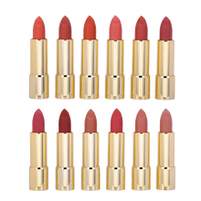 Cargar imagen en el visor de la galería, Perfect lips are just a click away with this matte lipstick formula. A special innovative casing allows you to button push the top of the product to reveal and pop-out your lipstick. Easy application with a smooth matte finish every time. The best price and deal w/ Bonitawholesale.com