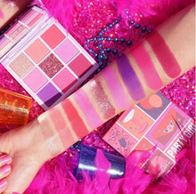 Cargar imagen en el visor de la galería, Kara- ES125 Party Girl Shadow Palette : 6 PC *Qty.1=6 Palettes DESCRIPTION Relatable? Yes! Life is a whole lotta mood and we know it. For every occasion, let a bad shadow day never be your problem. We got you! #Moodcollection Party Girl: When the clock strikes midnight, the real party babes make their way looking like a whole, entire mood. Get your party heels on and bring out the bubbly because you are in for a good time. A 9 color mini 2die4. Go wild with its flirty pinks and berry colors with a pop of sh