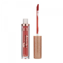 Load image into Gallery viewer, Romantic Beauty- L7034HS: Rosey Matte Liquid Lipstick -Red 3DZ . Voluminous bold lips with just one glide of Romantic Beauty’s Rosey liquid lipsticks! In six scented warm shades, there’s a bold matte lipstick for every occasion that complements a variety of skin complexions. The wand applicator guarantees a mess-free application that evenly distributes the nourishing formula that lasts all day without over-drying your lips.. The best price and deal w/ Bonitawholesale.com !!!