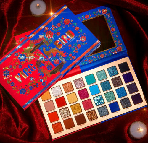 The Fire Bird palette consists of 32 pressed pigments that will give you bright and bold looks only worthy of a fierce queen. Be reborn with all the variations of shimmer, glitter, and matte with high-quality payoff.. The best price and deal w/ Bonitawholesale.com