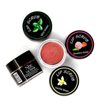 Load image into Gallery viewer, Flavors included: -mint -vanilla bean -strawberry sorbet -honey almond Made from finely ground walnut shells, leaves skin soft and supple Infused with vitamin E, shea butter, avocado, grape and jojoba oils to nourish and protect. The best price and deal w/ Bonitawholesale.com