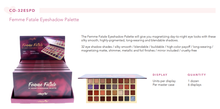 Load image into Gallery viewer, Amor US- FFESD : Femme Fatale 32 Shade Eyeshadow Palette