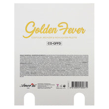 Load image into Gallery viewer, Amor US- COGFFD : Golden Fever Contour Bronzer &amp; Highlighter Palette 5 PCS
