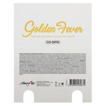 Load image into Gallery viewer, Amor US- COGFFD : Golden Fever Contour Bronzer & Highlighter Palette 5 PCS