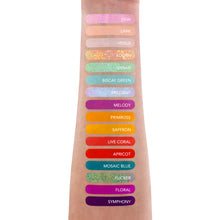 Load image into Gallery viewer, Amor US-HDESD 'Hibiscus Dream' 32 Color Palette : 6 PC The Hibiscus Dream Palette consists of 32 pressed pigments designed with obtaining the summer look of your dreams. 32 shades / silky smooth / blendable / buildable / travel-frendly / highly-color payoff / mirror included / vivid matte, bright shimmer and glitter finishes / cruelty-free . The best price and deal w/ Bonitawholesale.com !!!