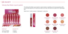 Load image into Gallery viewer, Amor US- Velvety Kiss Matte Liquid Lipstick : 4DZ