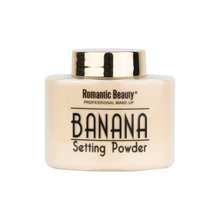 Load image into Gallery viewer, Romantic Beauty- F0903 : Banana Setting Powder 1 DZ DESCRIPTION Become a “baking” expert without stepping foot in the kitchen! Use our light-weight loose banana powder formula to set your foundation in place, minimize pores and fine lines, and “bake” a flawless airbrush finish. Romantic Beauty’s banana powder helps with oil-control and mattifies your face for a long-lasting porcelain-skin complexion. The best price and deal w/ Bonitawholesale.com !!!