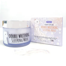 Load image into Gallery viewer, HAYAN K-Beauty : Skin Care Double Whitening and Honey & Berry Sleeping Mask 6 Pcs HAYAN DOUBLE WHITENING SPLEEPING MASK, 100g Illuminates, regulates skin tones, brightens, moisturizes and soothes irritated skin Made in Korea  HAYAN HONEY AND BERRY SPLEEPING MASK, 100g  It contains honey and eight berris which helps keep the skin moist, healthy and glowing. Made in Korea. The best price and deal w/ Bonitawholesale.com !!!