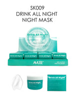 Load image into Gallery viewer, AMUSE - &quot;Drink all Night&quot; Night Mask Moisturizes &amp; Plumps, 12 PCS. The best price, deal and quality w/ Bonitawholesale.com
