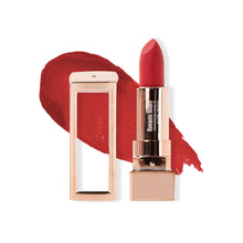 Load image into Gallery viewer, Say goodbye to dry lips! Romantic Beauty's Luscious Red Matte lip scented formulation hydrates while remaining transfer-proof! The buildable long-lasting formula leaves your lips feeling smooth, creamy, hydrated, and moisturized. In a variety of colors, our luscious matte lipsticks will have you covered for both natural looks to full glam. The best price and deal w/ Bonitawhollesale.com