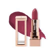 Load image into Gallery viewer, Say goodbye to dry lips! Romantic Beauty's Luscious Red Matte lip scented formulation hydrates while remaining transfer-proof! The buildable long-lasting formula leaves your lips feeling smooth, creamy, hydrated, and moisturized. In a variety of colors, our luscious matte lipsticks will have you covered for both natural looks to full glam. The best price and deal w/ Bonitawhollesale.com