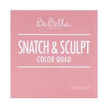 Load image into Gallery viewer, From our Snatch & Sculpt Color Quads - our Deep palette is designed for those with a deeper complexion. It comes equipped with 4 essential shades to make sure you always looked snatched - Vanilla - used to brighten your under-eye - You Slayin' - used to bronze up the face - Killin' It - used as a contour shade - Damn - the perfect highlight shade. The best price, deal and quality w/ Bonitawholesale.com