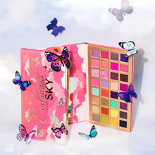 Load image into Gallery viewer, The Enchanted Sky palette consists of 32 pressed pigments designed with the smoothest of texture and pigments for looks out of this world. Levitate with the help of rich mattes, silky shimmers and flirty glitters. The best price and deal w/ Bonitawholesale.com