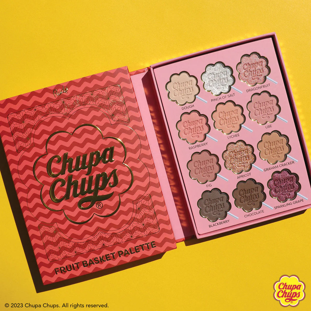 It's okay to be a sucker for some suckers! We hope you have room for dessert because our Rude x Chupa Chups Fruit Basket Palette will have your mouth watering with its 12 cool creamy mattes & sweet shimmers. The best price, deal and quality w/ Bonitawholesale.com