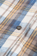 Load image into Gallery viewer, Plaid Pattern Asymmetric Buttons Shirt
