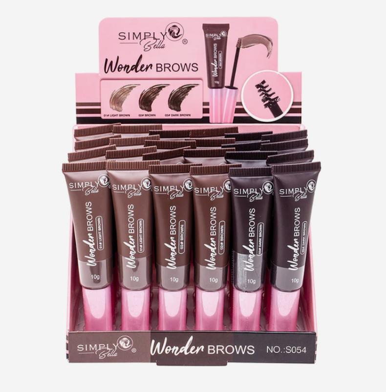 SIMPLY BELLA -S054: WONDER BROWS, 2 DZ