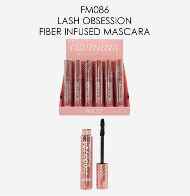 AMUSE's LASH OBSESSION MASCARA adds length and volume to your lashes with its unique formula. The perfect way to achieve bold and defined lashes. Achieve your desired look with this pack of 24. The best price and deal w/ Bonitawholesale.com