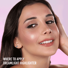 Load image into Gallery viewer, Get ready to experience the ultimate blend of radiance and innovation with our latest Dreamlight Highlighter Collection! This one-of-a-kind diamond dust highlighter delivers a subtle sparkle to illuminate your face and body. With each application, you&#39;ll exude confidence and glamour, making a statement and shining like a star! The best price, deal and quality w/ Bonitawholesale.com
