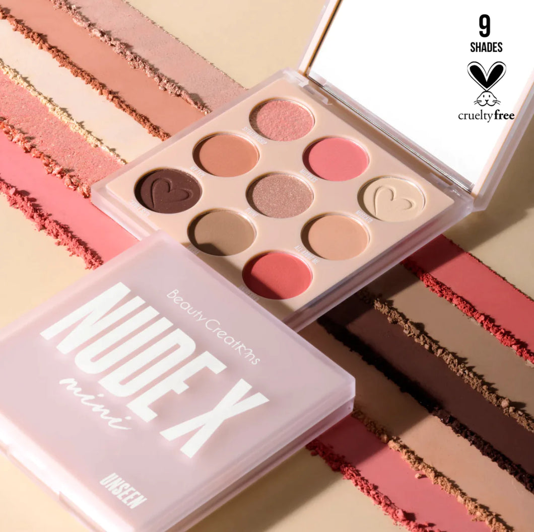 Get obsessed with our minis! Create a unique look with our versatile Unseen 9 shadow palette; perfect for travel or when you're on the go!   Why you'll love it!  Highly Pigmented Soft Velvet Mattes Long Wear Easy to use. The best price, deal and quality w/ Bonitawholesale.com