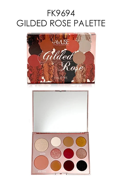 AMUSE- GILDED ROSE- EYESHADOW PALETTE, 6 PCS