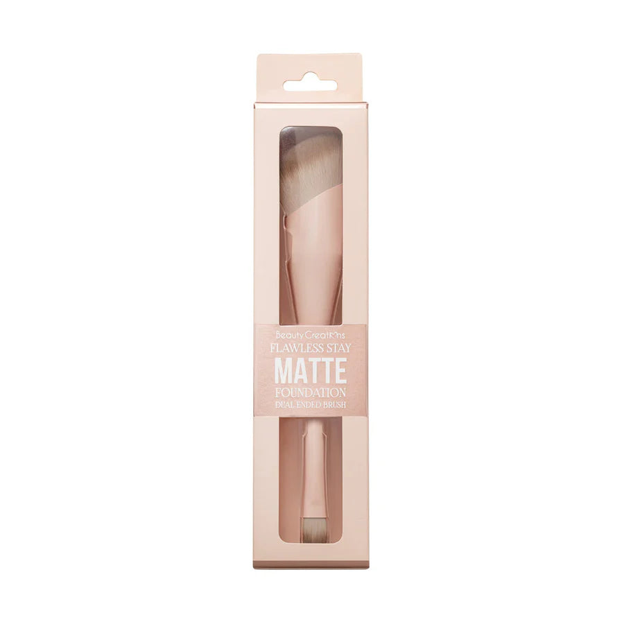 BEAUTY CREATIONS - FLAWLESS STAY MATTE FOUNDATION DUAL ENDED BRUSH, 1 FZ