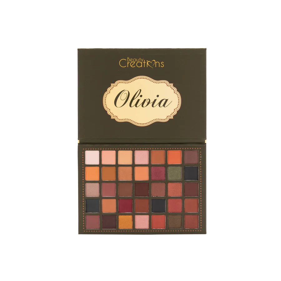 BEAUTY CREATIONS - OLIVIA EYESHADOW PALETTE, 6 PCS