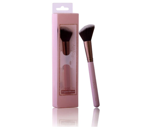 The perfect angled blush brush to fit the hallows and high points of the face for flawless flushed blush application. The best price, deal and quality w/ Bonitawholesale.com