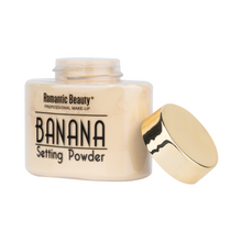 Cargar imagen en el visor de la galería, Romantic Beauty- F0903 : Banana Setting Powder 1 DZ DESCRIPTION  Become a “baking” expert without stepping foot in the kitchen! Use our light-weight loose banana powder formula to set your foundation in place, minimize pores and fine lines, and “bake” a flawless airbrush finish. Romantic Beauty’s banana powder helps with oil-control and mattifies your face for a long-lasting porcelain-skin complexion. The best price and deal w/ Bonitawholesale.com !!!
