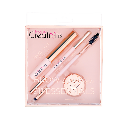 Beauty Creation - BES#1 Eyebrow 911 Essentials : Blonde. For the brows on the go - our 911 Essentials Blonde bundle comes with;  - Eyebrow Definer Gel in Blonde - Brow Tame Clear Brow Gel - Eyebrow Definer Pencil in Blonde - RC19 Eyebrow Brush. Best Deal and Price w/ Bonita Wholesale.com !!!