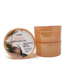 Load image into Gallery viewer, This Soothing Gel with Snail Extract is perfect for dried and sensitive skin as it allows to comfortably and safely calm the skin by providing a cooling effect and helping to retain moisture keeping the skin fresh and moist. The best price and deal w/ Bonitawholesale.com

