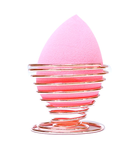 S.he Makeup Sponge with Holder -  This makeup blender sponge gives you an even and flawless makeup application, and helps avoid wasting foundation, primer or anything you blend with his sponge. The sponge holder it's perfect for storing your sponge while it's drying or not in use! The best price and deal w/ Bonitawholesale.com