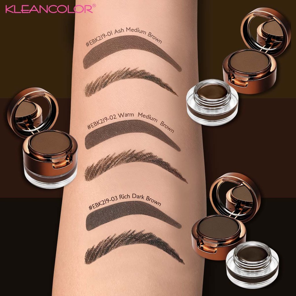 - 12 pcs in a display - 4 pcs of each shade  Waterproof brow gel with complementing brow powder 5 brow stencils Dual sided brow brush and spoolie Available in 3 shades The best price and deal w/ Bonitawholesale.com